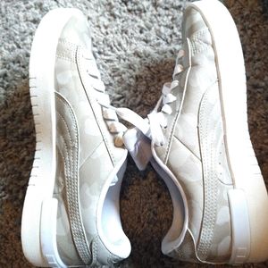 PUMA WOMENS JADA CADET SNEAKER  GREY size 8